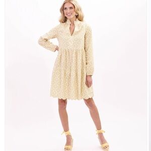 Nwt kathleen maeve Avalon Swing Dress | Palm Beach Clover sz S #JK2